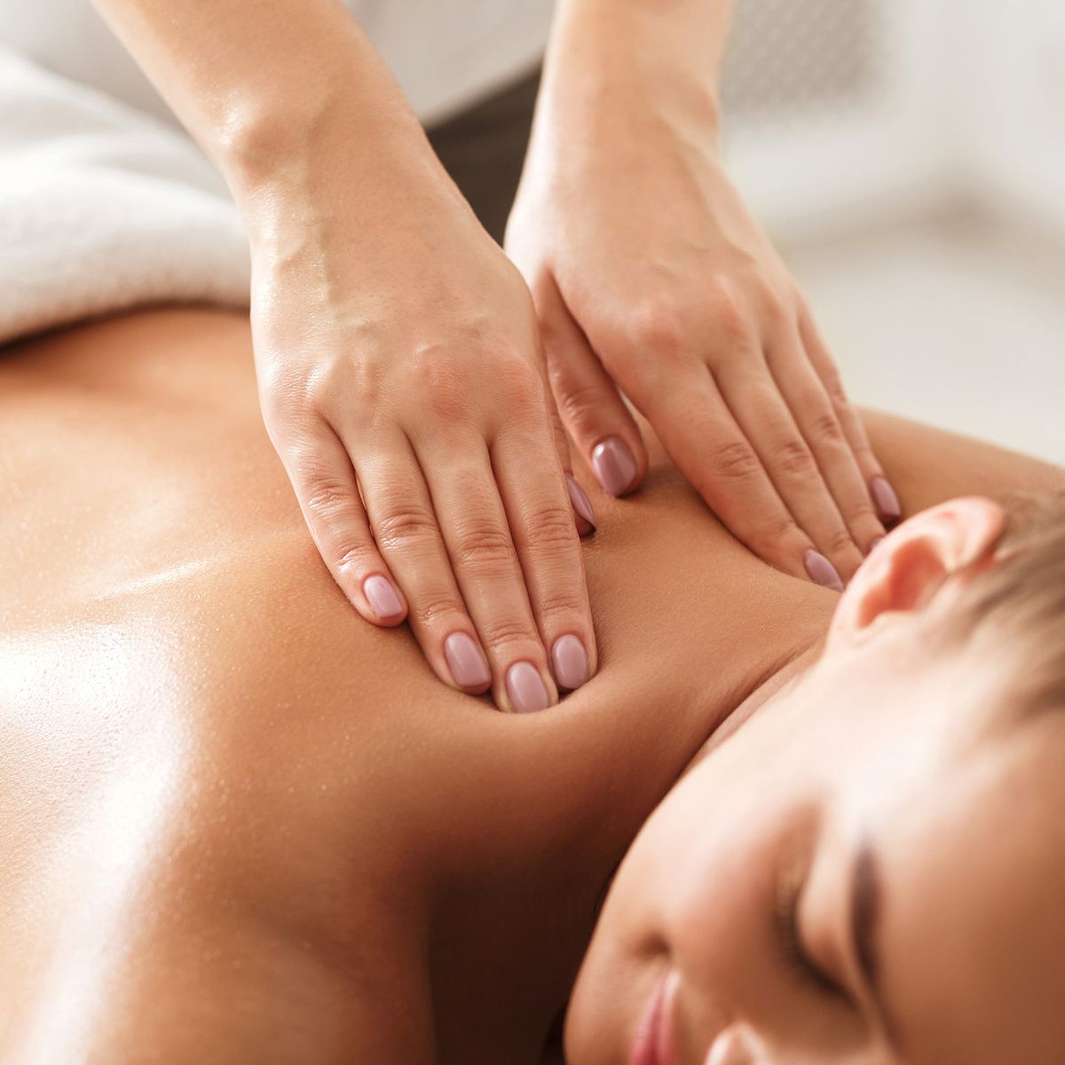 Sports massage therapy session for muscle recovery and pain relief